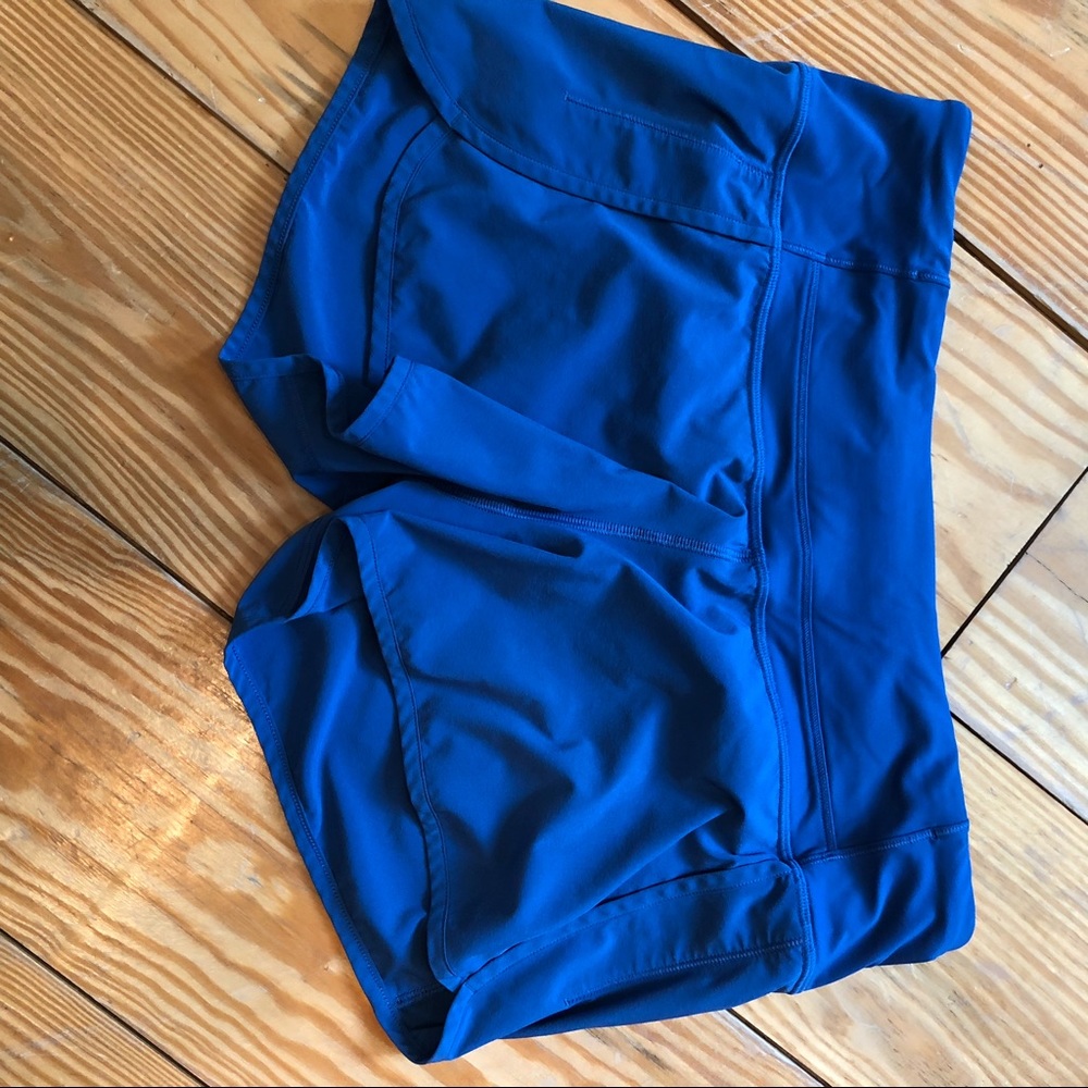 Blue shorts